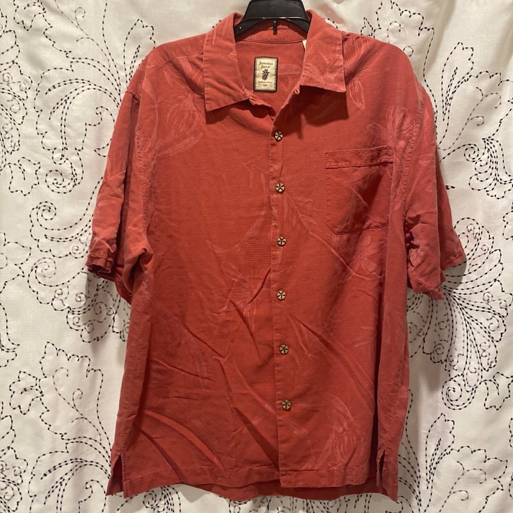 Jamaica Jaxx Men’s Button Down Shirt Size Large